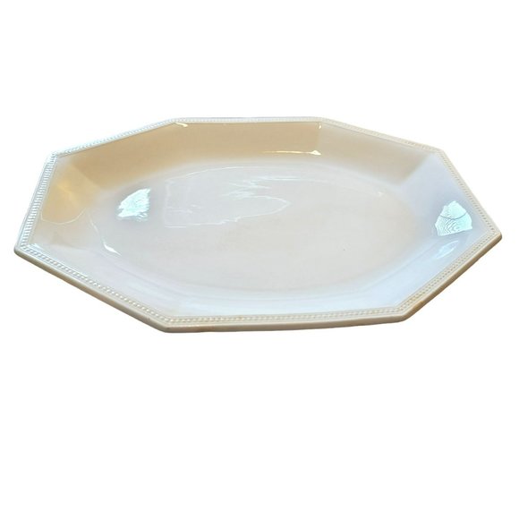 Johnson Bros. Heritage Ironstone Octagonal Oval Serving Dish England DH678 - Picture 2 of 6